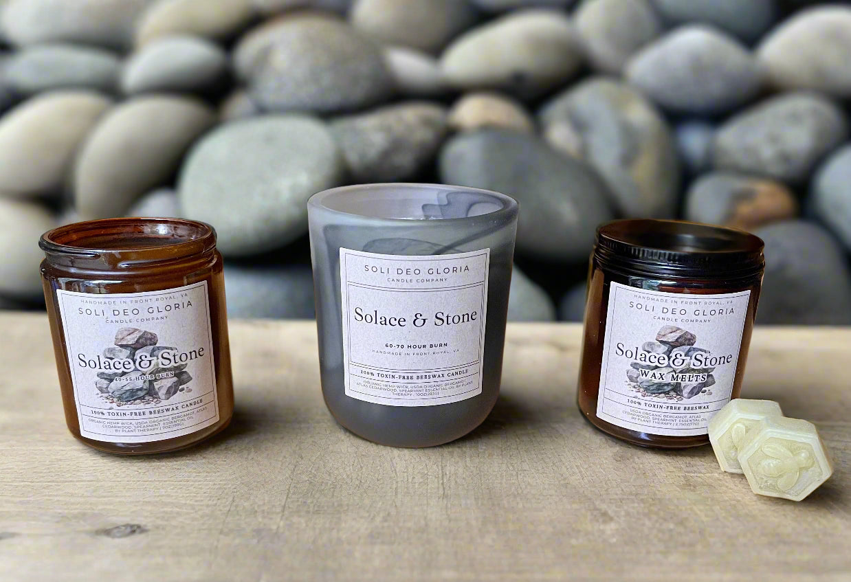 Solace & Stone | Organic Essential Oil Infused