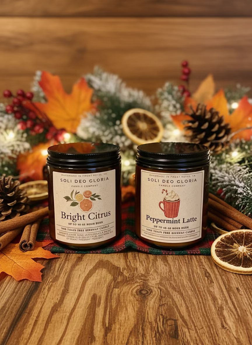 *New* Season of Light Bundle – 4 Pack (Pumpkin Pie, Peppermint Latte, Sugar & Spice Cookie, Bright Citrus)