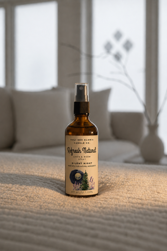 Silent Night | Lavender, Vanilla & Evergreen Linen & Room Spray ~ Available Fall 2026