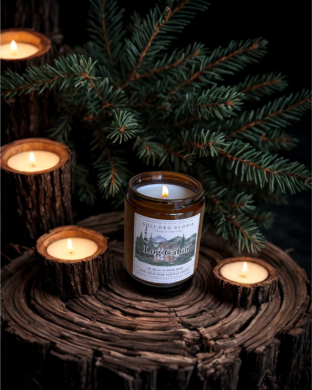 Log Cabin *New* | Essential Oil Infused