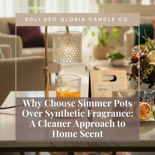 Why Choose Simmer Pots Over Synthetic Fragrance: A Non-Toxic Home Fragrance Alternative