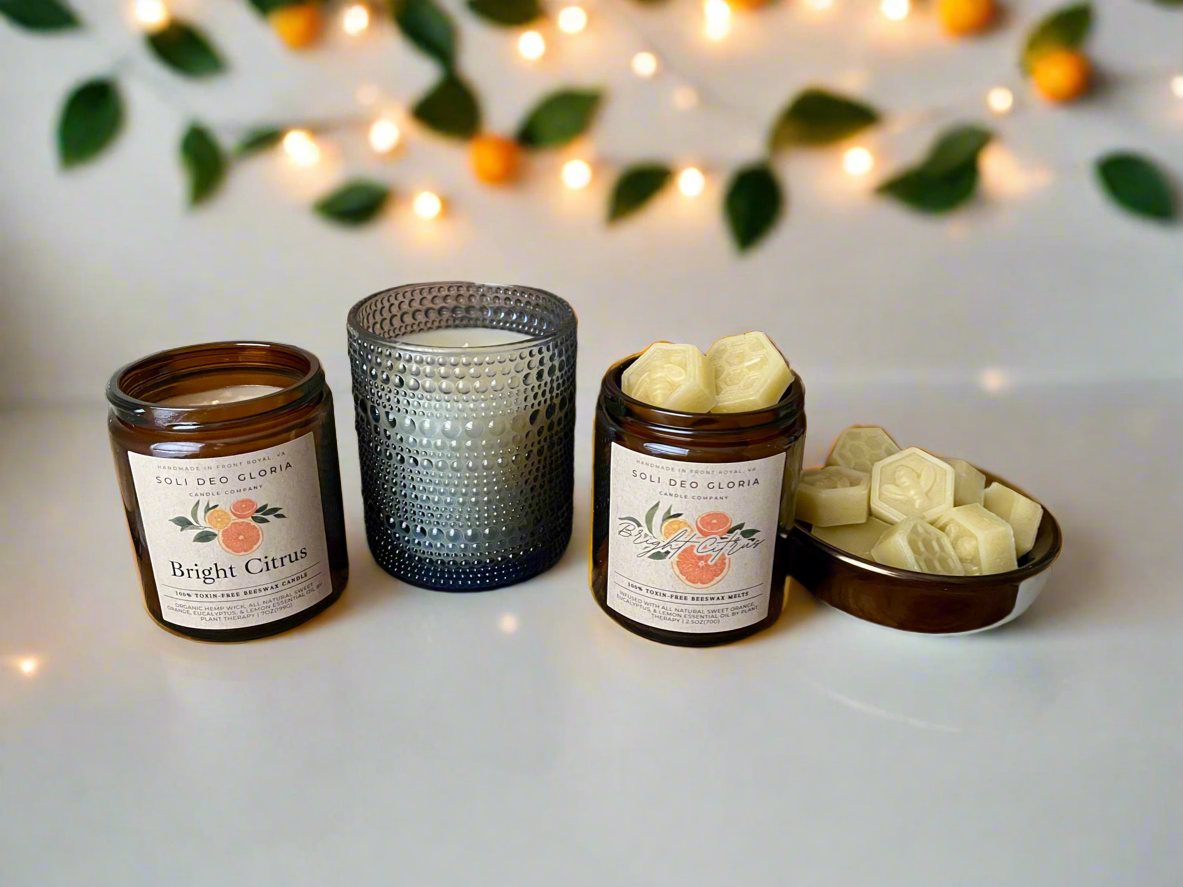 Bright Citrus | Organic Essential Oil Infused