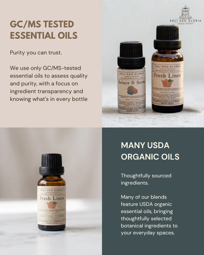 Soli Deo Gloria Essential Oil Diffuser Blends