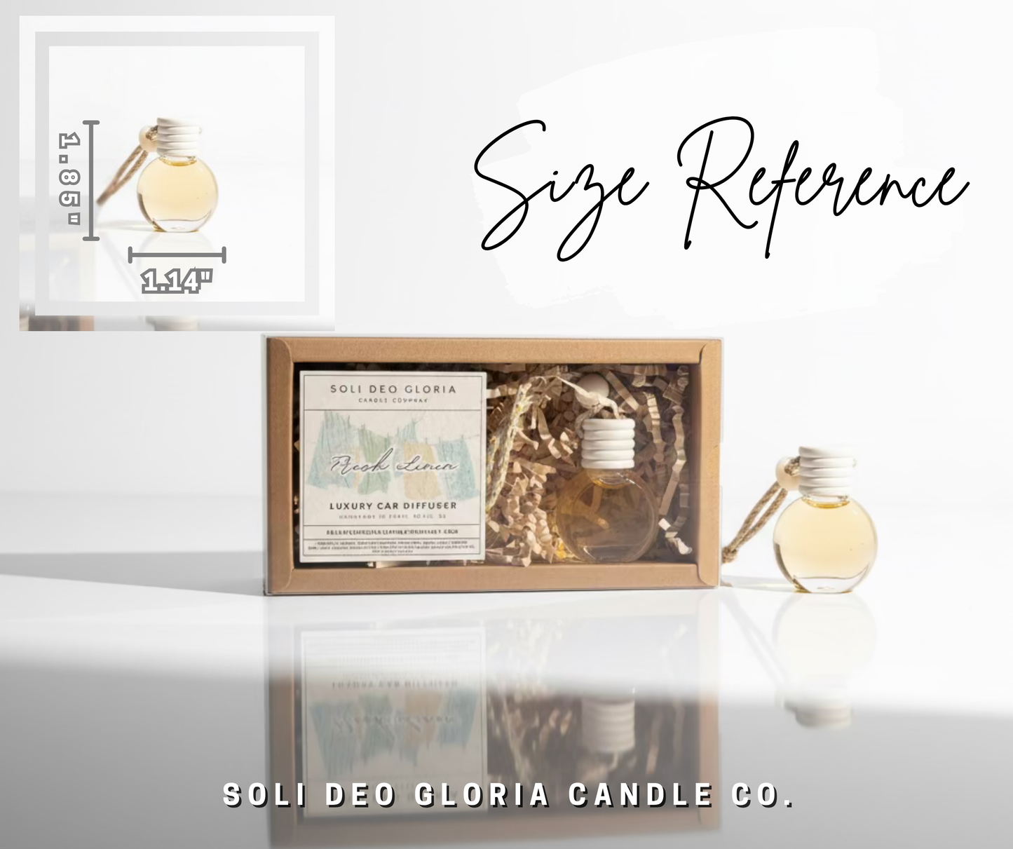 Fresh Linen Gift Bundle – Natural, Candle, Linen & Room Spray, & Car Diffuser - All 100% Toxin-Free - Mothers Day