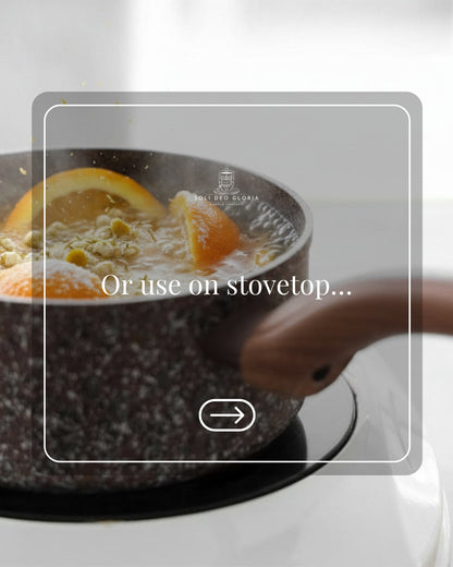 Sunlit Bloom | Organic Simmer Pot Blend for Soli Deo Gloria Lamp Warmer & Jar (Sold Separately)