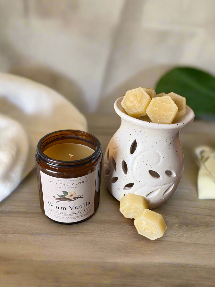 Warm Vanilla | Plant Extract Infused | Candles & Melts