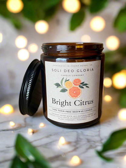 Bright Citrus | Organic Essential Oil Infused