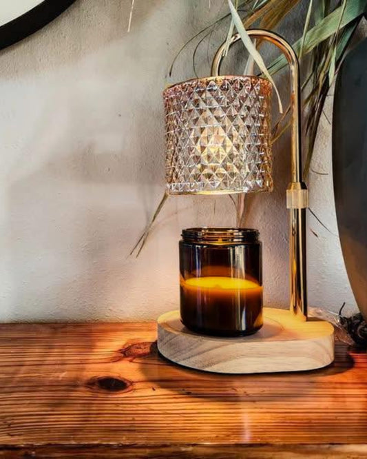 Candle Lamp Warmer with Timer, Adjustable & Dimmable with 2 Bulbs (3 style options)