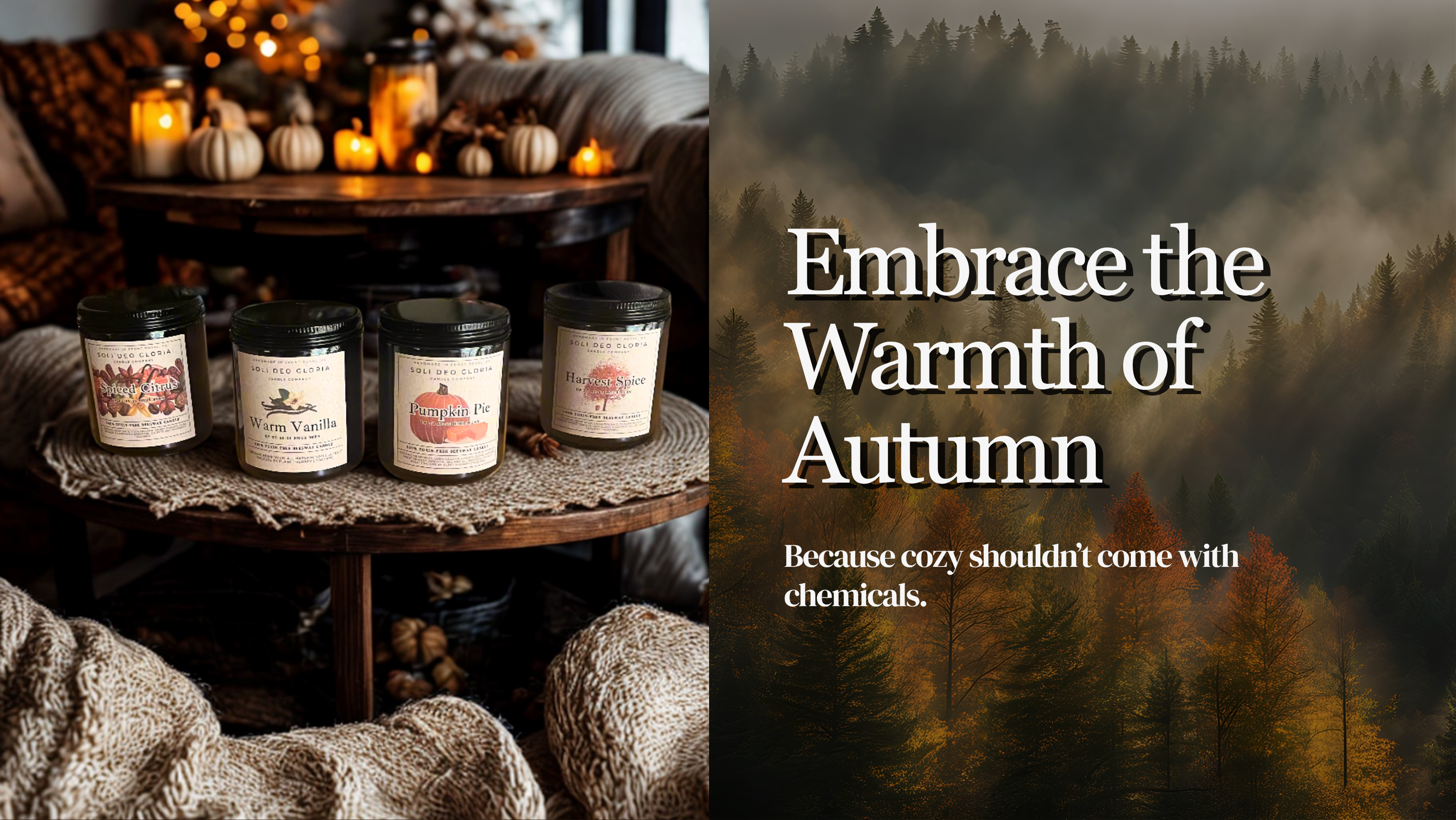 Truly Non-Toxic Beeswax Candles by Soli Deo Gloria Candle Co.