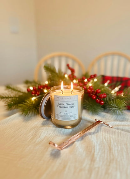 Champagne Luxury Holiday Candle (Limited Edition - All Fall & Winter Scents)