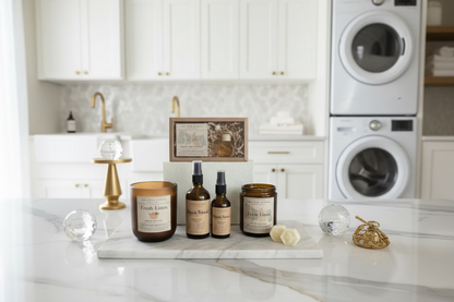 Fresh Linen Scented | Beeswax Candle, Clean, Cozy, & Relaxing Scent