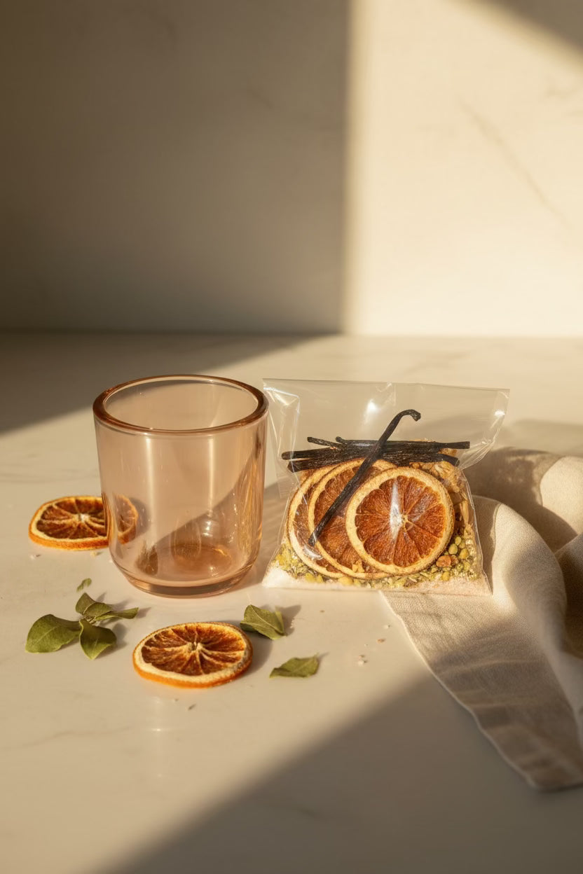 Sunlit Bloom | Organic Simmer Pot Blend for Soli Deo Gloria Lamp Warmer & Jar (Sold Separately)