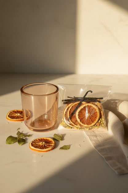 Sunlit Bloom | Organic Simmer Pot Blend for Soli Deo Gloria Lamp Warmer & Jar (Sold Separately)