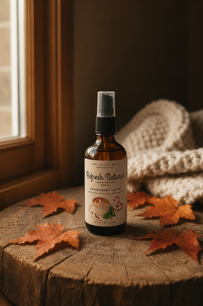 Peppermint Latte | Coffee & Peppermint Room & Linen Spray ~ Available Fall 2026