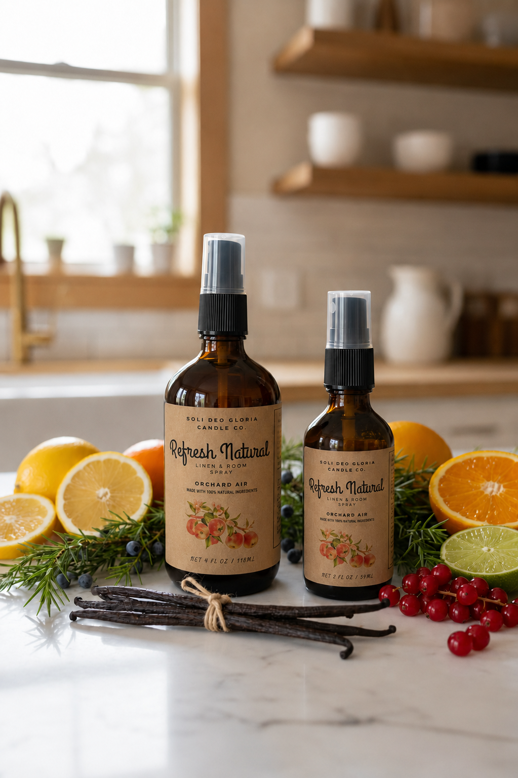 Orchard Air | Vanilla, Airy, Fruity Room & Linen Spray