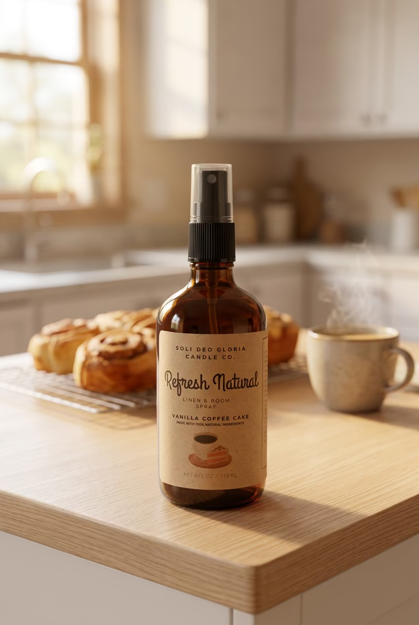 Vanilla Coffee Cake | Refresh Natural Linen & Room Spray