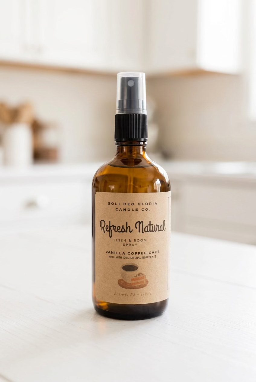 Vanilla Coffee Cake | Refresh Natural Linen & Room Spray