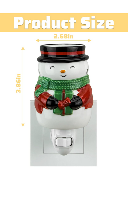Snowman Warmer & Peppermint Latte Wax Melts | Limited Bundle
