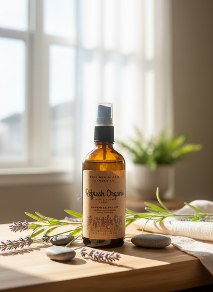 Refresh Linen & Room Spray Collection (Organic & Natural Options)
