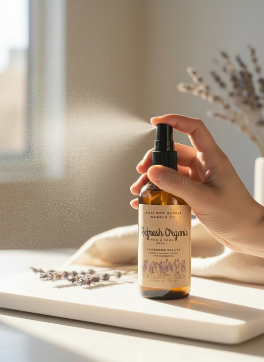 Lemon Drop Scented | Refresh Linen & Room Spray (Organic & Natural Options)