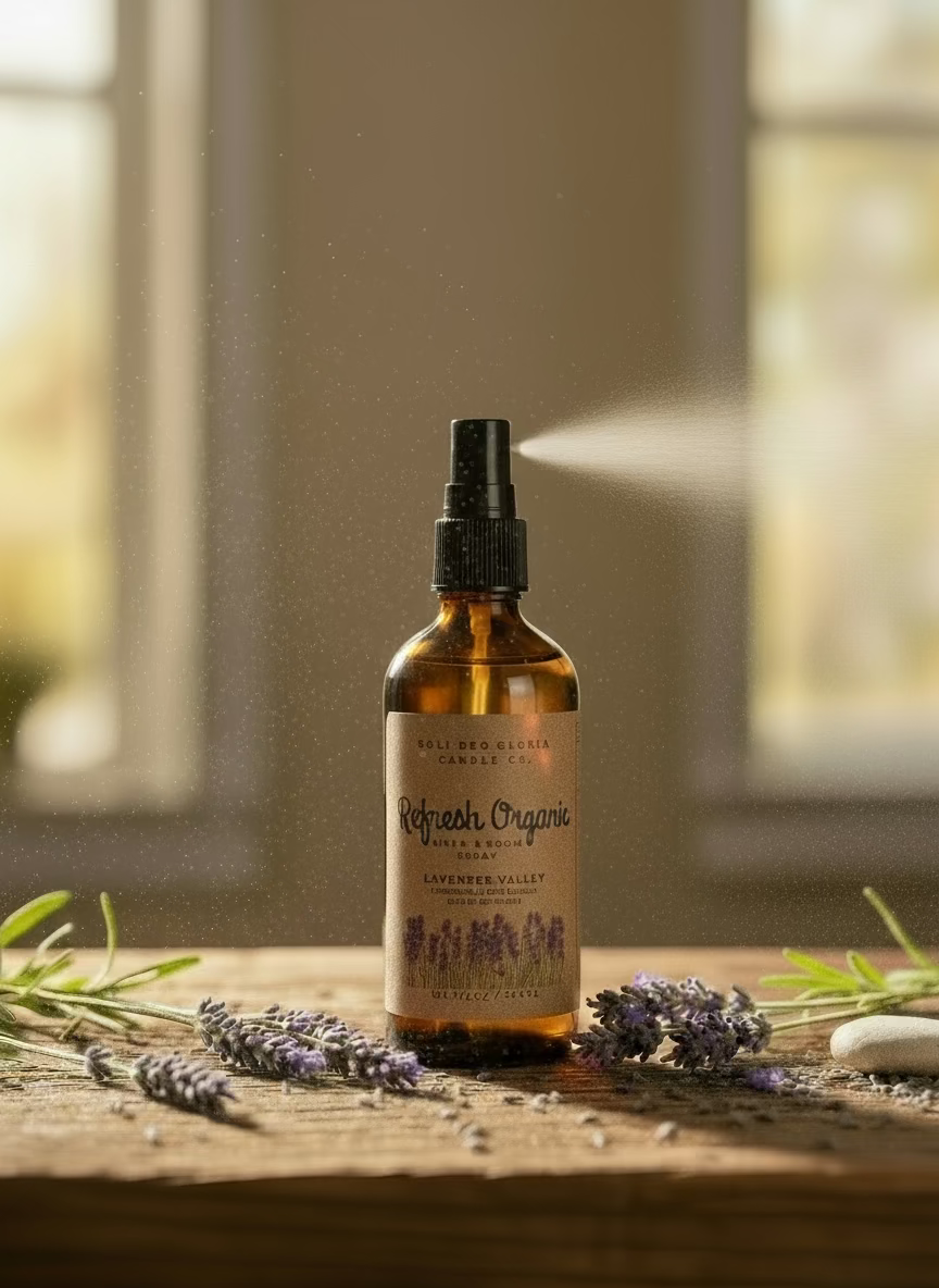 Refresh Linen & Room Spray Collection (Organic & Natural Options)