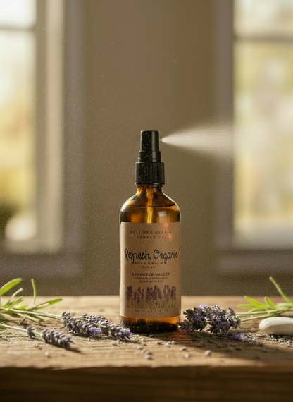 Refresh Linen & Room Spray Collection (Organic & Natural Options)