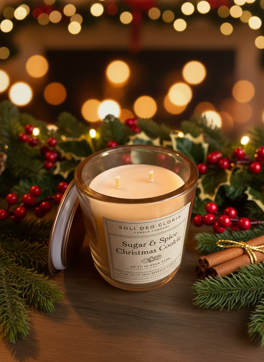Champagne Luxury Holiday Candle (Limited Edition - All Fall & Winter Scents)