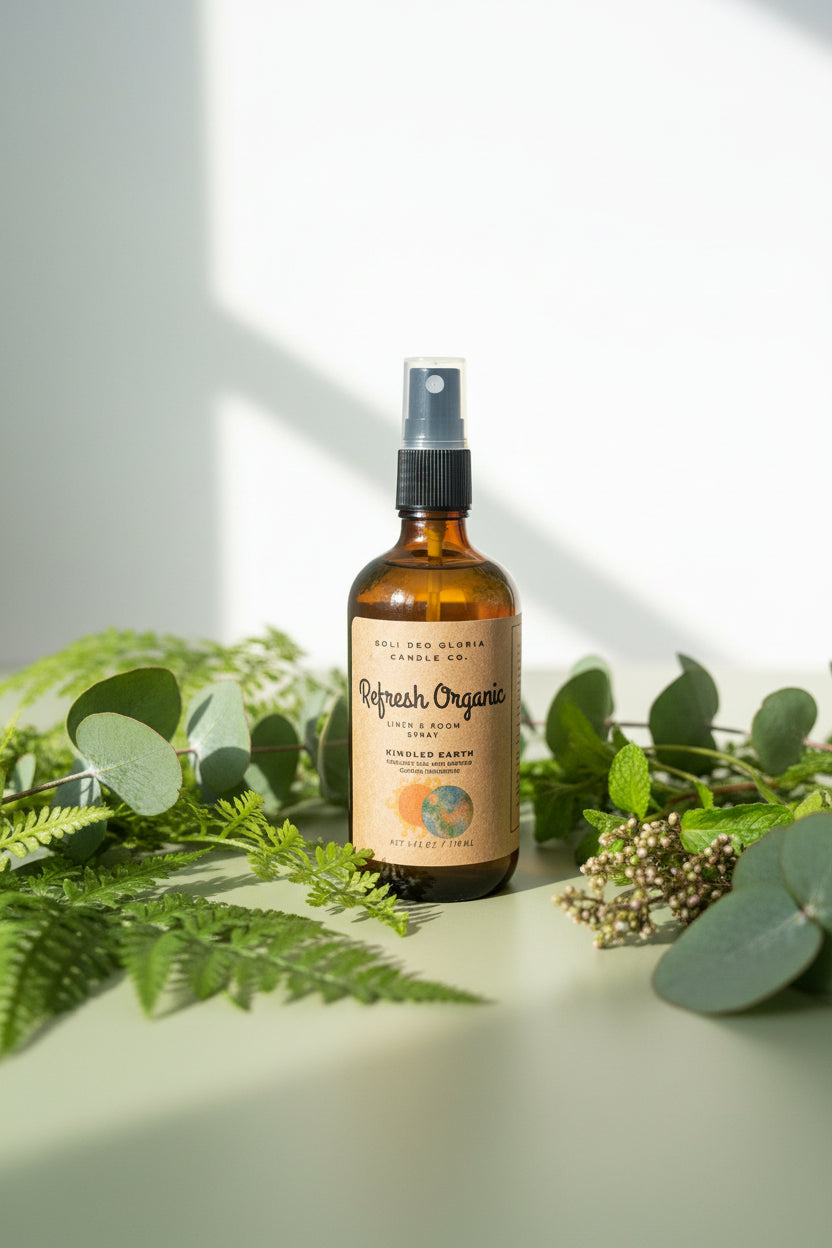 Kindled Earth | Refresh Organic Linen & Room Spray