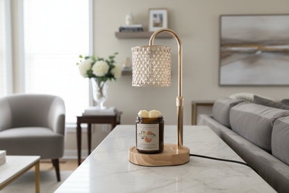 Candle Lamp Warmer with Timer | Adjustable & Dimmable (2 Styles)