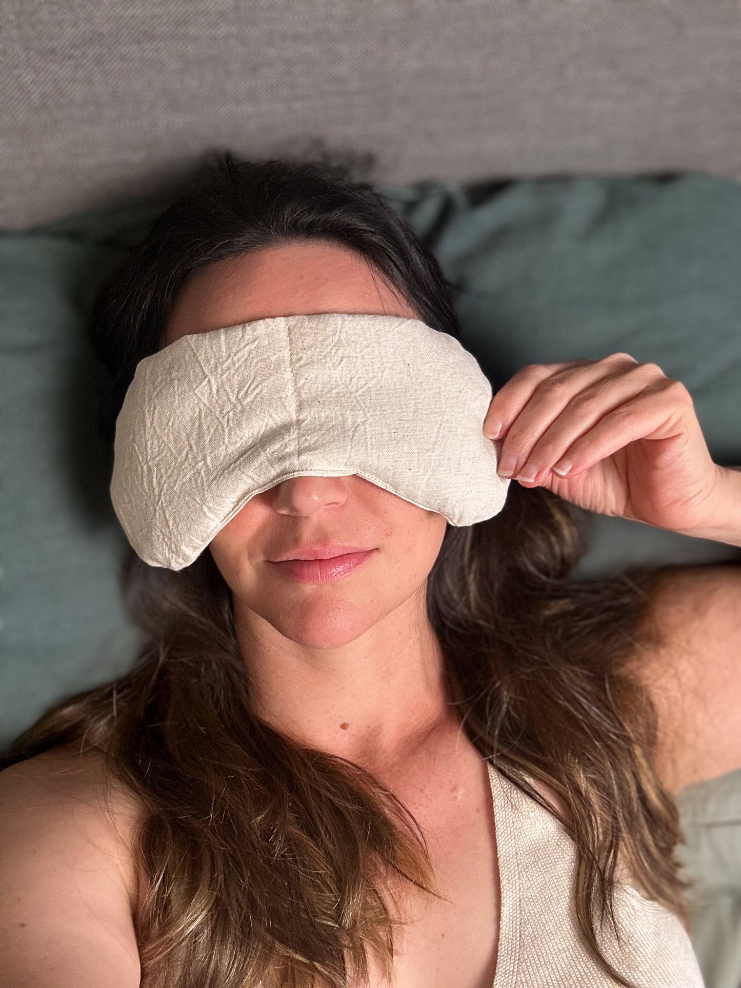 Eye Mask [Premium Cotton/Linen Fabric]