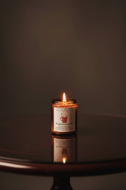 Peppermint Latte | Organic Essential Oil & Extract Infused - Soli Deo Gloria Candle Company