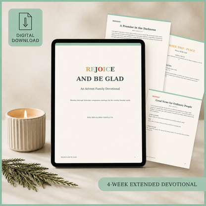 Printable Family Advent Add-On Devotional PDF | 4-Week Guide