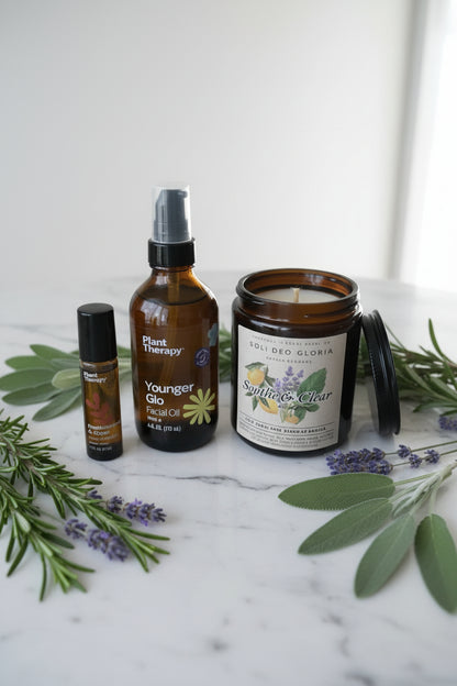 Soothe & Clear | Sinus Relief Beeswax Candle